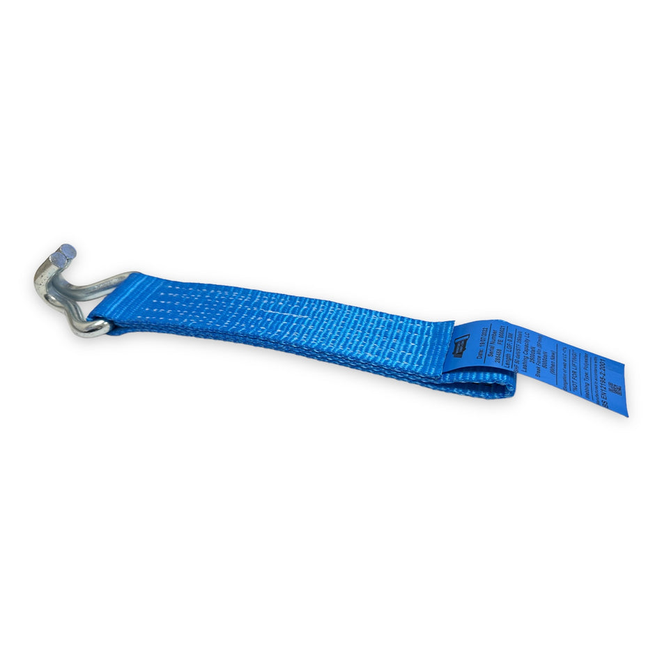 5,000kg Tail Strap with Claw Hook (no ratchet)