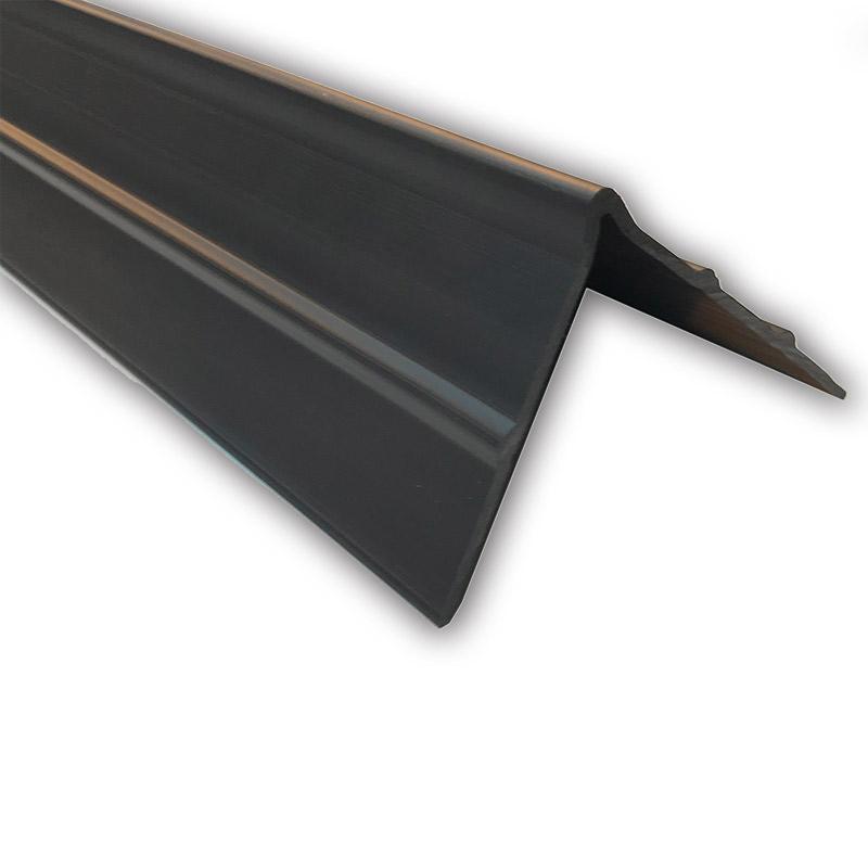 Heavy Duty Plastic Corner Protectors, 400mm long, featuring external ribs, designed for load restraint applications, suitable for use with UK-manufactured ratchet straps.