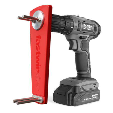 Cordless Drill Attachment Fast Strap Winder, engineered for seamless operation with 25-50mm straps, fits 10mm drill chuck, enhancing efficiency in diverse conditions.
