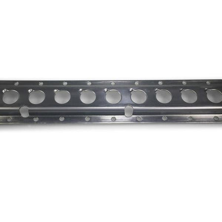 Stainless Steel 1806 Track with evenly spaced holes for load restraint, suitable for commercial vehicles and HGV trailers. Dimensions: 3050mm length, 80mm width.