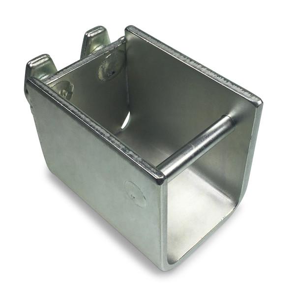Load Bar Cup (Bar Type) for 60 x 40mm Bars, featuring a robust metal design with a handle, suitable for 25mm diameter round hole anchors.