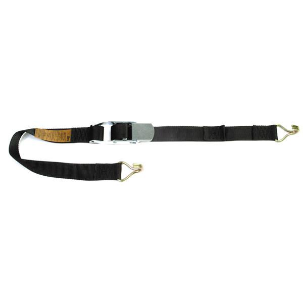 IBV50-2 Internal Box Van Strap featuring a zinc-plated overcentre buckle and claw hooks, ideal for secure load restraint with 3.6m adjustable length.