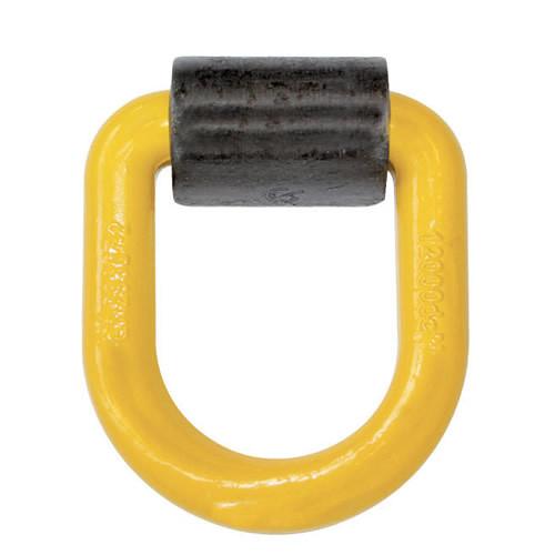Weld On Lashing Link High Tensile Steel, 12,000kg capacity, features robust metal construction with weld-on cleat, suitable for securing loads on RO/RO ships.