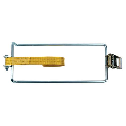 Underframe Complete featuring a durable metal frame with a 2.5 metre yellow strap and ratchet buckle, ideal for secure load restraint.