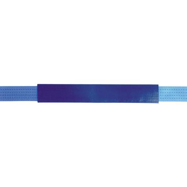 PVC Wear Sleeves for 50mm load restraint straps, featuring a durable design for internal straps and lashings, shown in a close-up view. Length: 400mm.